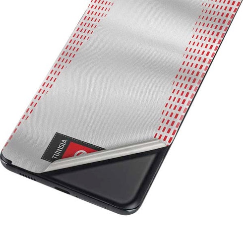 Tunisia Soccer Flag Galaxy S21 Plus 5G Skin